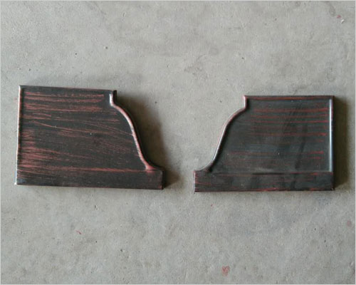 封蓋 封蓋由鍍鋅板沖壓而成,蓋內(nèi)澆鑄密封膠,密封效果好.